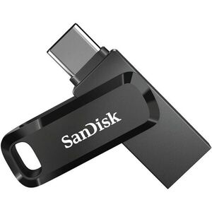 SanDisk Dual Drive pendrive, 32GB, fekete (SDDDC3-032G-G46 ) kép