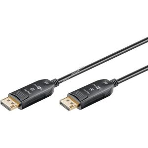 Goobay Standard DisplayPort AOC optikai hibrid kábel 2.0/2.1 40Gbit/s 4K/60Hz 10m kép