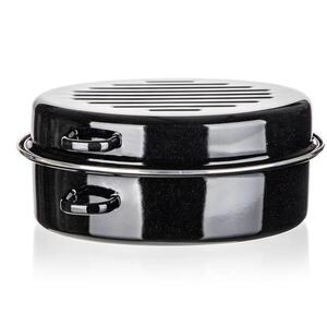 BANQUET CULINARIA Black ovális zománcozott serpenyő 38 cm 2 db kép