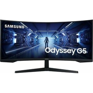 Samsung LC34G55TWWP 34" WQHD 165Hz ívelt kijelzős monitor kép