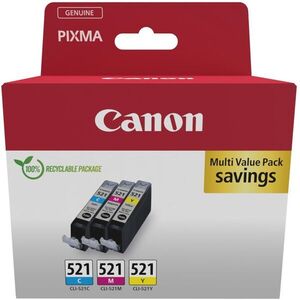 Canon CLI-521 Tintapatron Multipack 3x9 ml kép