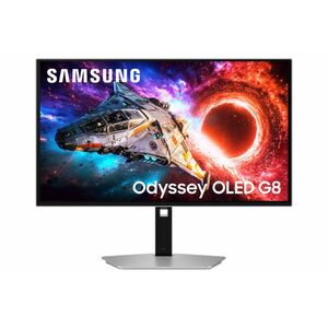 Samsung odyssey oled g8 g80sh 4k 240hz gaming monitor 27", 3... kép