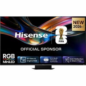 Hisense 75ur9s 75"/189cm 4k 180hz smart rgb miniled tv, 3840... kép