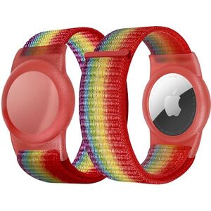 WOWME AirTag Strap Classic Rainbow kép