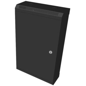 Datacom 10" 12U / 140mm, fémlemez, fekete kép