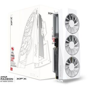 XFX Quicksilver AMD Radeon RX 9070 XT White 16G kép