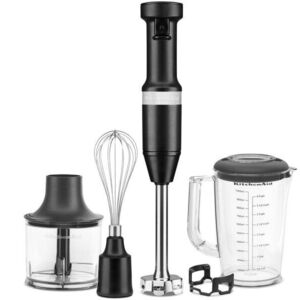 KitchenAid Botmixer tartozékokkal, matt fekete kép