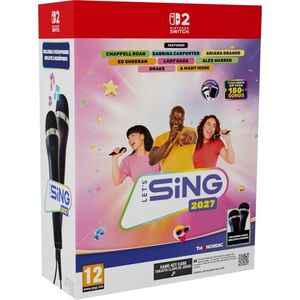 Lets Sing 2027 + 2 mikrofon - Nintendo Switch 2 kép