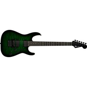 Charvel Pro-Mod Plus Dinky DK24 HH FR QM EB Cloaked Emerald Green kép