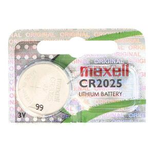 Maxell CR2025 gombelem lítium elem kép