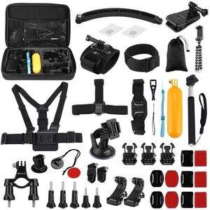 PULUZ 50 in 1 Accessories Total Ultimate Combo for GoPro, Insta360, DJI and Other kép