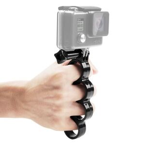 PULUZ Handheld Plastic Knuckles Fingers Grip Ring Monopod Tripod Mount with Thumb Screw for GoPro, I kép