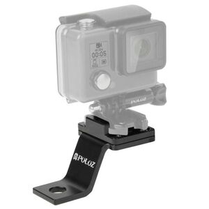 PULUZ Fixed Metal Motorcycle Holder Mount for GoPro, Insta360, DJI and Other (Black) kép