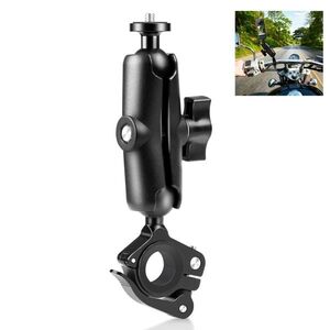 PULUZ Motorcycle O-Clip Quick Release Clamp Handlebar Fixed Mount Holder for GoPro and Other (Black) kép