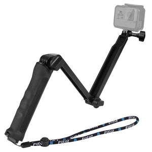 PULUZ 3in1 szelfibot, állvány + markolat - GoPro, Insta360, DJI és egyéb eszközökhöz kép