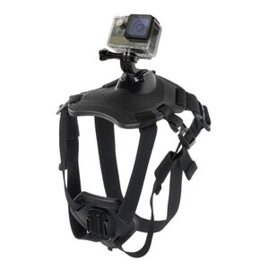 PULUZ Hound Dog Fetch Harness Adjustable Chest Strap Mount for GoPro, Insta360, DJI and Other (Black kép