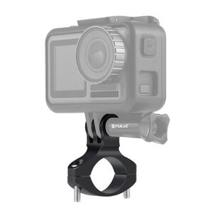PULUZ Bike Handlebar Adapter Aluminum Mount for GoPro, Insta360, DJI and Other (Black) kép