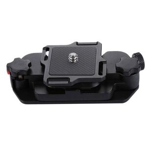 PULUZ Capture Camera Clip Aluminum Alloy Quick Release Clip with Plate(Red) kép