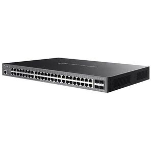 TP-Link Omada SG3452XMPP Managed L2+ Gigabit Ethernet PoE 1U Feke... kép