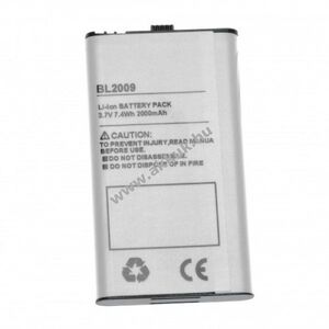 Helyettesítő akku Hytera/HYT típus BL2009 2000mAh kép