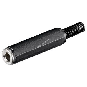 Goobay 6, 35mm sztereó jack aljzat 3 pólusú forrasztható kép