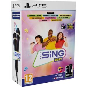 Lets Sing 2027 + 2 mikrofon - PS5 kép