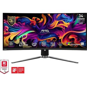 34" MSI MAG 341CQP QD-OLED kép
