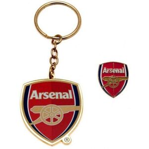 FC Arsenal: Crest - Set přívěsku a odznaku kép