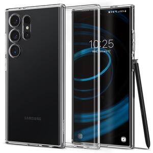 Spigen Liquid Crystal Clear Samsung Galaxy S24 Ultra tok kép