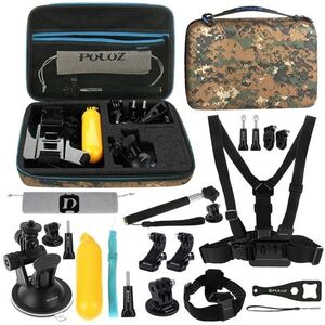 PULUZ 20 in 1 Accessories Combo for GoPro, Insta360, DJI and Other - Kit 3 kép