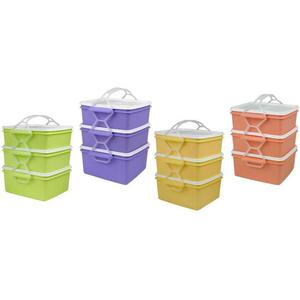 DK PLAST Kombi 2 × 1, 2 l + 1, 4 l - négyzet kép