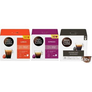 NESCAFÉ® Dolce Gusto® Lungo, Espresso és Espresso Intenso, 3×30 kapszula kép