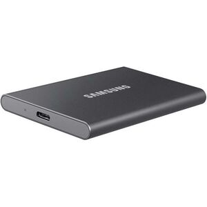 Samsung T7 hordozható SSD, 2TB, USB 3.2, Szürke kép