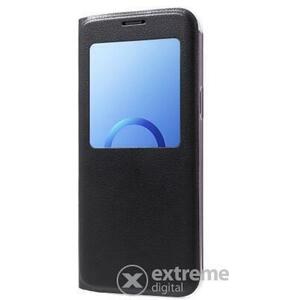 Samsung Galaxy S9 View Window Leather Case black kép