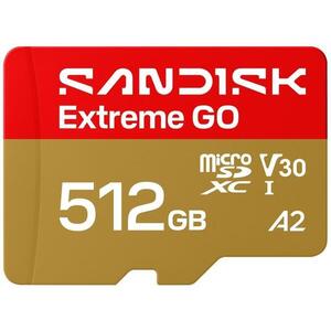 microSDXC Extreme GO 512GB V30/A2 (SDSQXGN-512G-GN6MN) kép