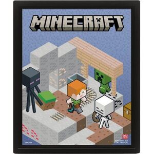 Minecraft: Switching terrain, 3D kép kép