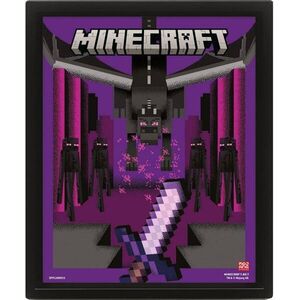 Pyramid Minecraft: Ender Dragon Duel - 3D kép kép