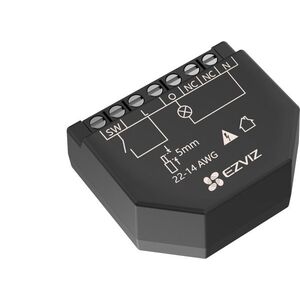 EZVIZ T35-R100-WM okos WiFi kapcsolómodul, 1 csatorna, fogyasztásmérés kép
