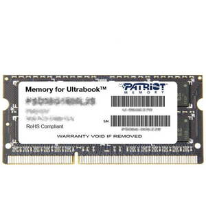 Patriot SO-DIMM 4GB DDR3 1600MHz CL11 Ultrabook Line kép