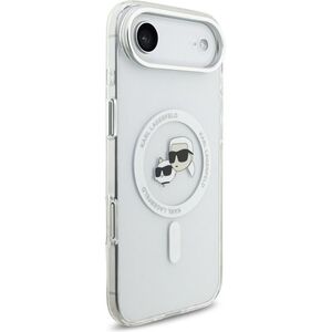 Karl Lagerfeld IML K&CH Heads Metal Frame iPhone Air átlátszó MagSafe tok kép
