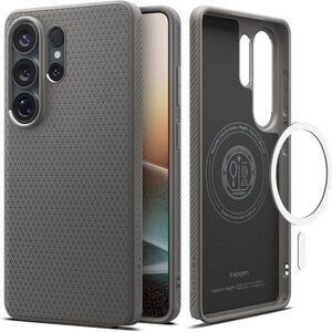 Spigen Liquid Air MagSafe Marble Gray Samsung Galaxy S26 Ultra tok kép