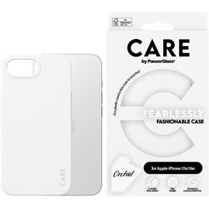 PanzerGlass CARE Apple iPhone 17e/16e Fearlessly fehér (Orchid) tok kép