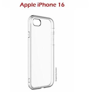 Swissten Clear Jelly iPhone 16 átlátszó tok kép