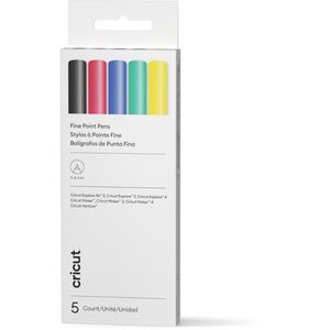 Cricut Explore/Maker Fine Point Pen Set 5-pack (Classics) kép