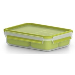 TEFAL MasterSeal TO GO szögletes ebédtartó doboz 1.2 l, 3 belső tárolóval K3100412 kép