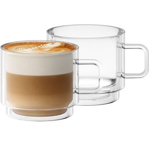 Siguro Double Stack duplafalú üvegpohár, 350 ml, 2 darab kép