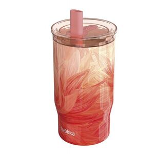 Quokka Mist szívószállal, 720 ml, Peach Petals kép