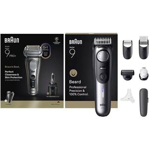 Braun Series 9 PRO+ 9675cc SmartCare állomással + Braun Series 9 BT9520 kép
