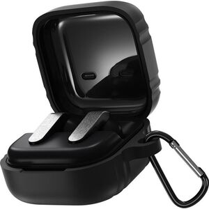 AlzaGuard Premium Silicone Case, Samsung Galaxy Buds 4 / 4 Pro - fekete kép