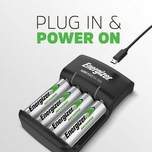 Energizer Akkutöltő Base + 4x1300mAh AA-USB kép